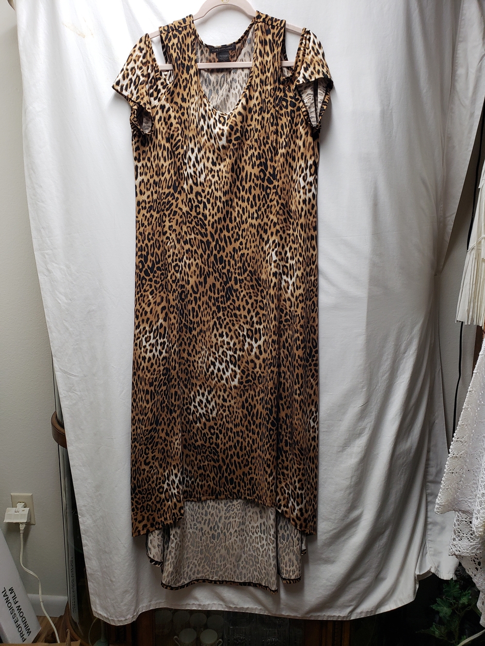 Kate & Mallory Leopard Print Dress in Brown and Black